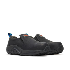 Mens Jungle Moc Leather Comp Toe Work Shoe Wide