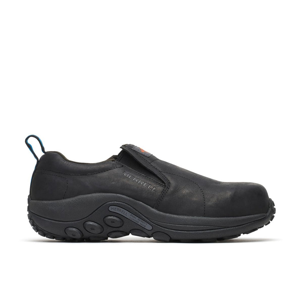 Mens Jungle Moc Leather Comp Toe Work Shoe Wide