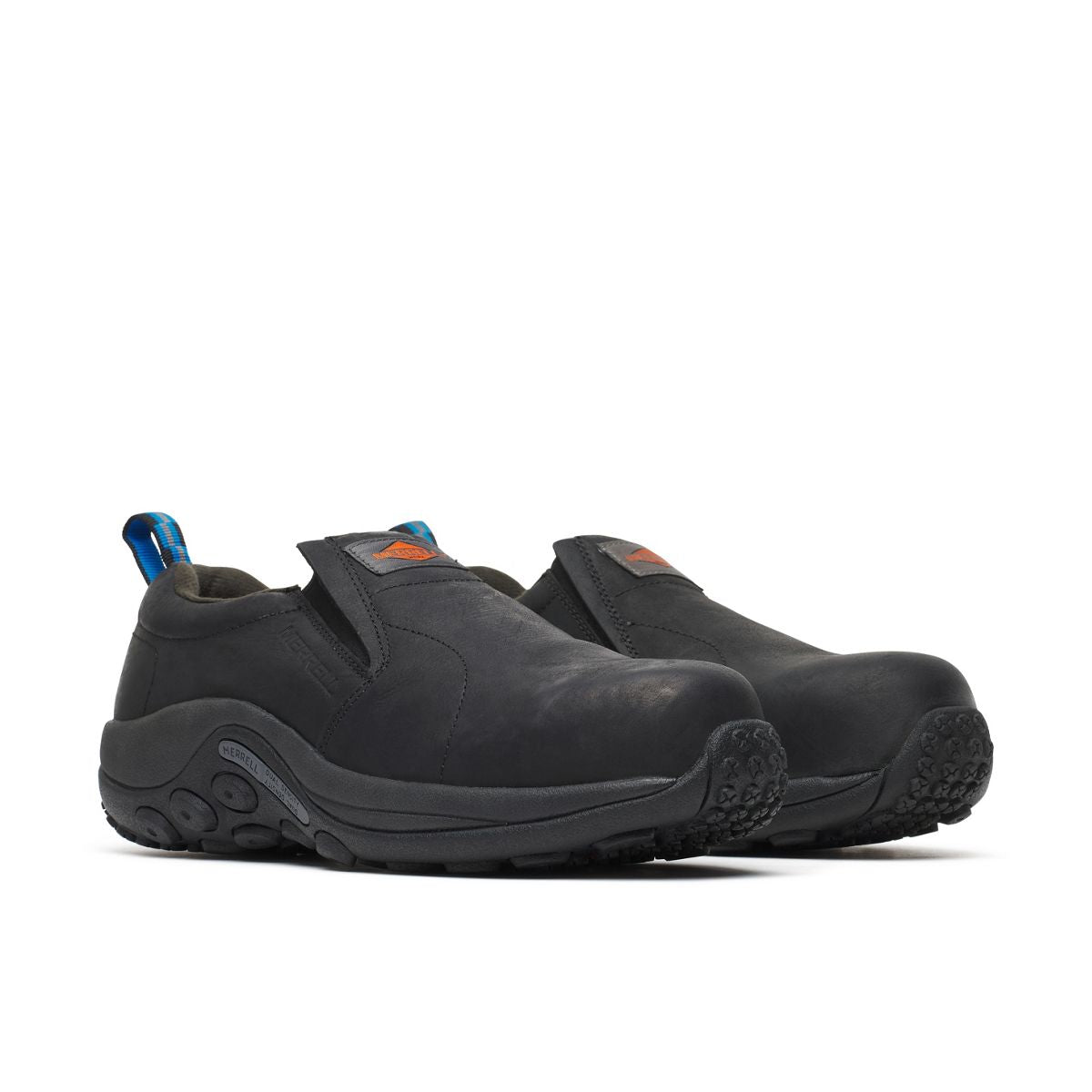 Mens Jungle Moc Leather Comp Toe Work Shoe Wide