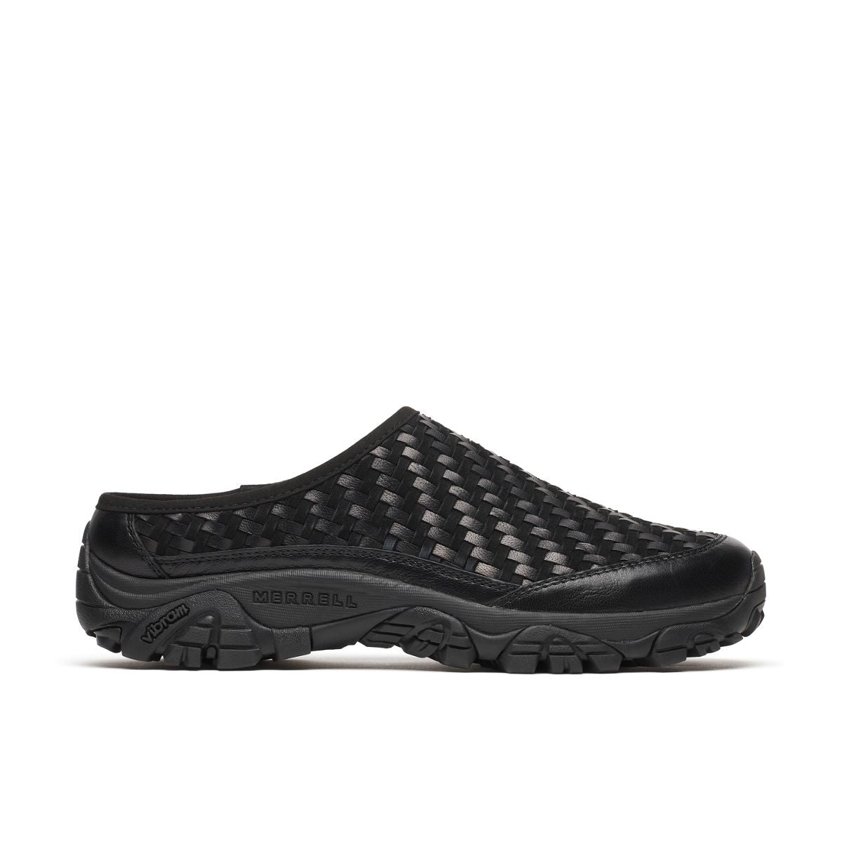 Unisex Moab 2 Slide Leather Woven 1TRL Casual Slip Ons
