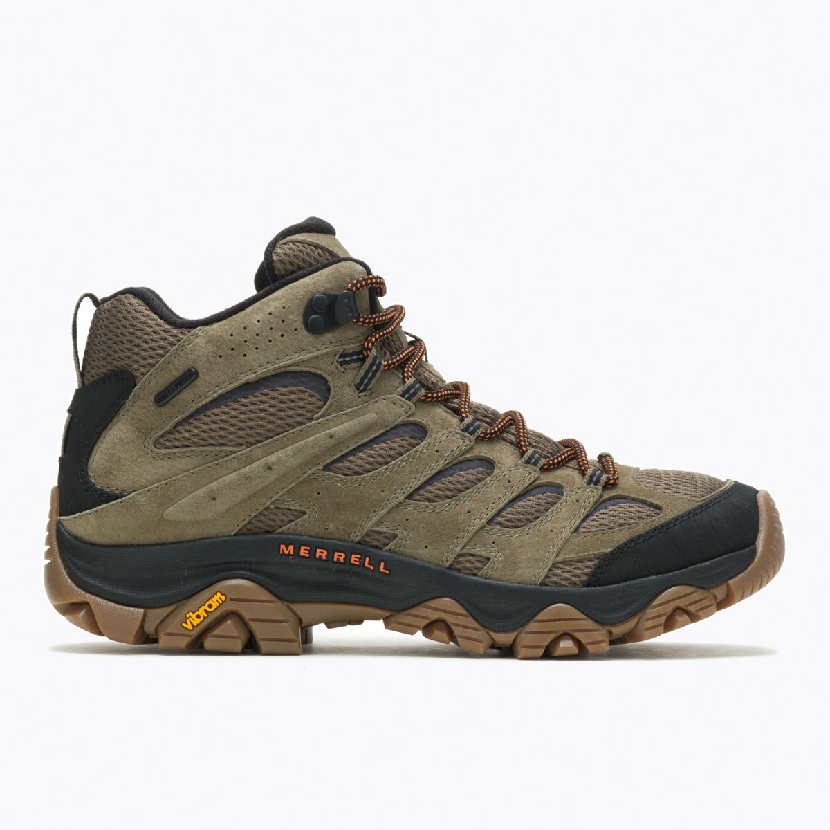 Mens Moab 3 Mid Waterproof Hiking Boots