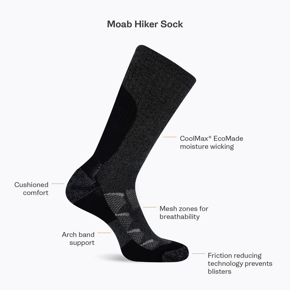 Moab Hiking Quarter Sock - Socks