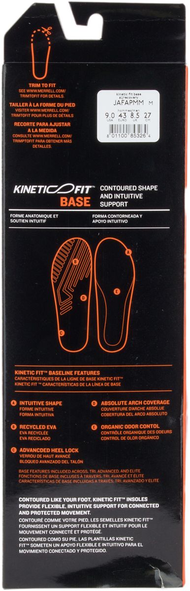 Men Kinetic Fit™ Base AL Footbed - Insoles