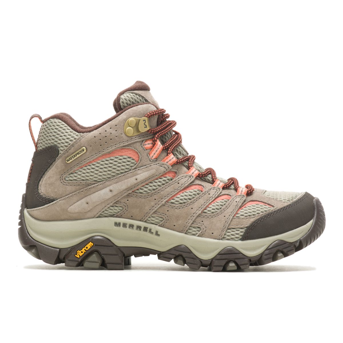 Womens Moab 3 Mid Waterproof Wide Width - Boots